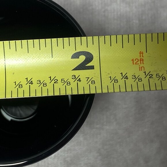 Jack Daniel's Vintage Black Ceramic Shot Glass Gold Lettering Whiskey Libbey - Picture 9 of 9